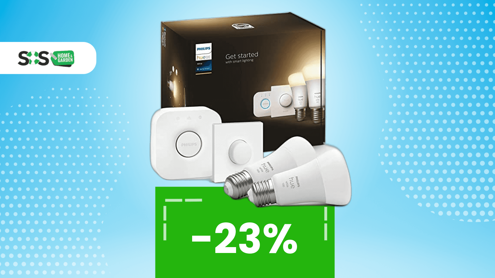 Immagine di Rivoluziona le tue luci Philips: controllo totale dell'illuminazione a prezzo record