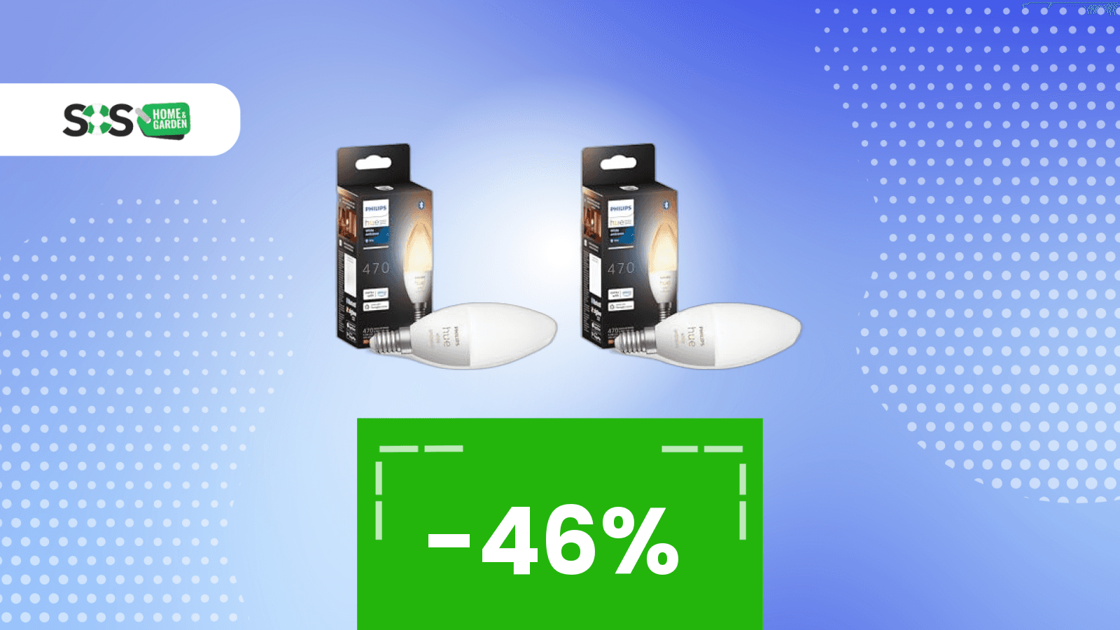 Immagine di Lampadine Philips Hue: quasi -50% su questa coppia!