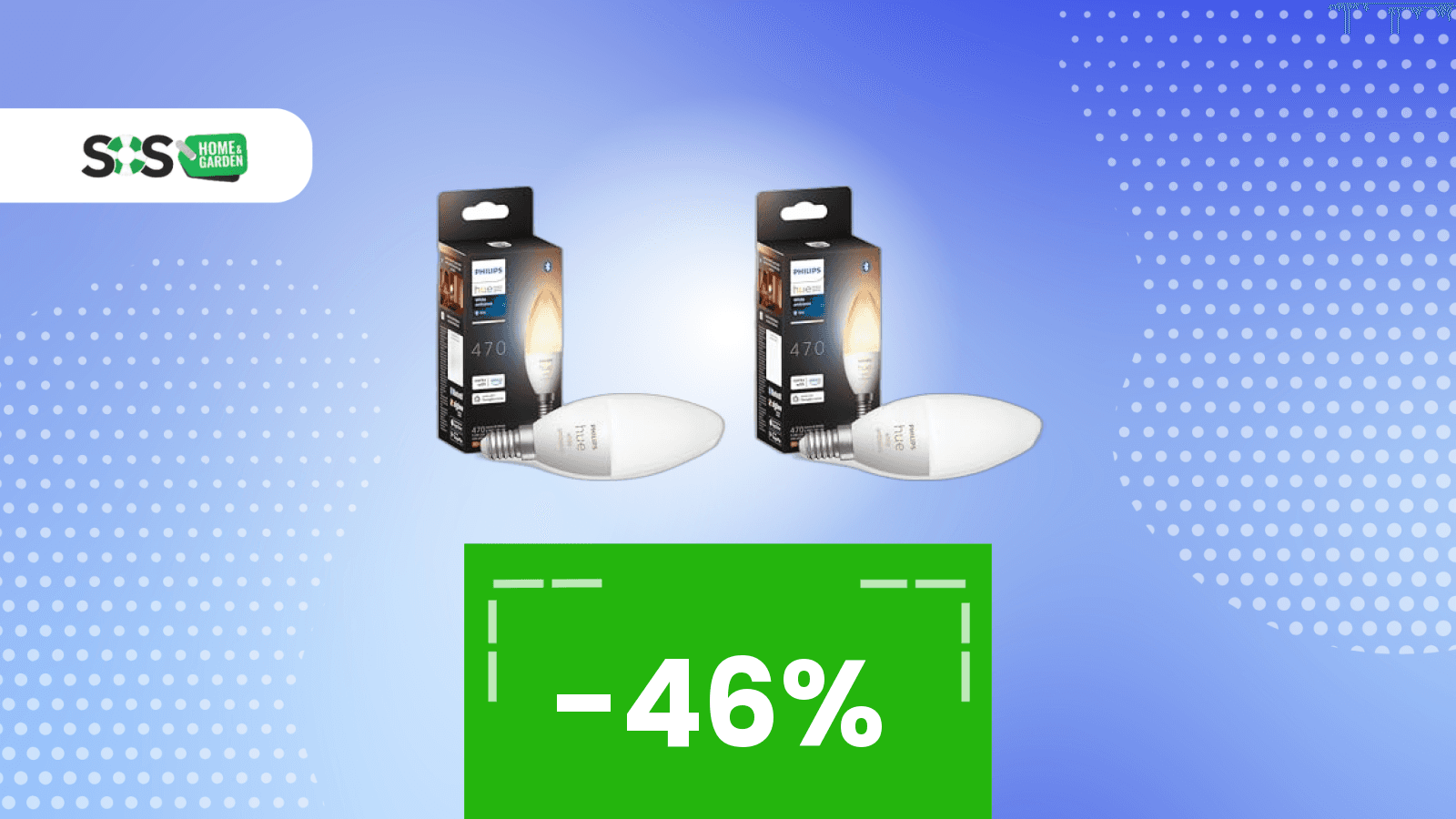 Immagine di Lampadine Philips Hue: quasi -50% su questa coppia!