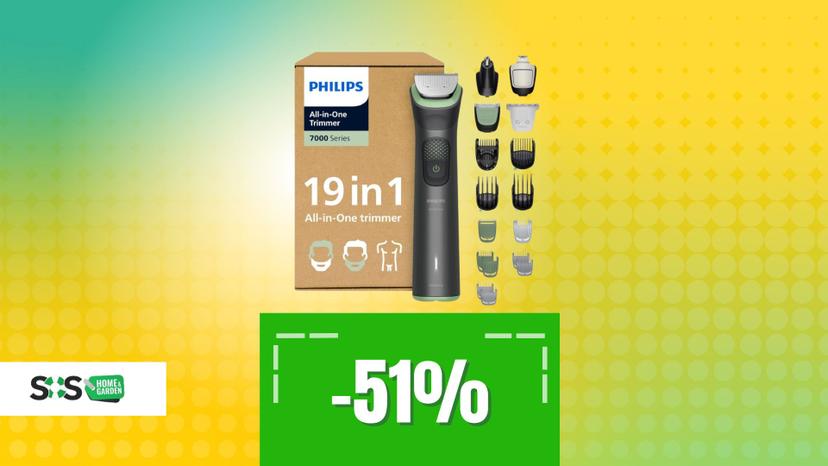 Immagine di Un solo Philips, cura completa: barba, capelli e corpo al top e al prezzo più basso
