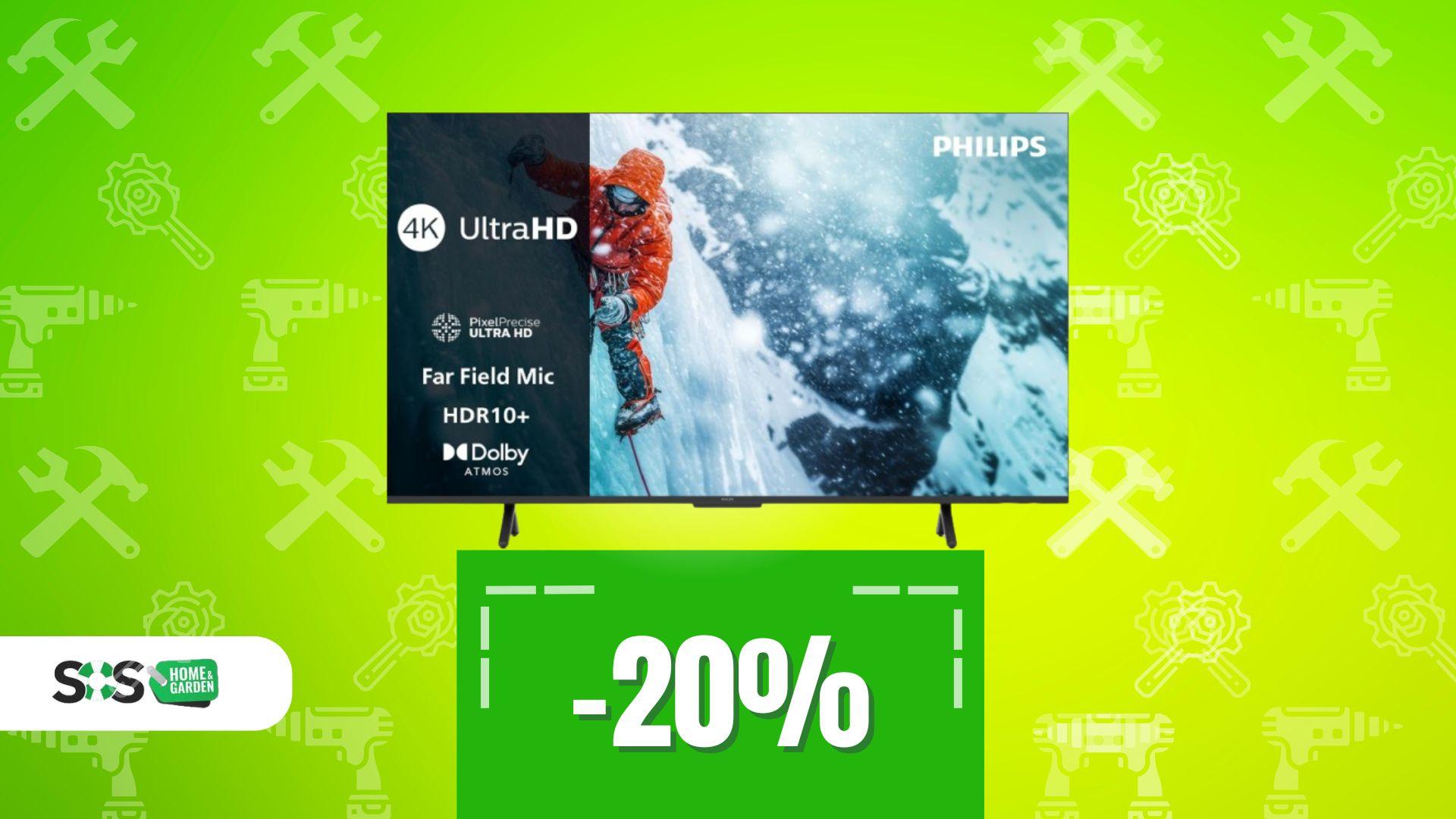 Immagine di Non è un errore di prezzo: 55” Philips a costo mini, oggi su Amazon