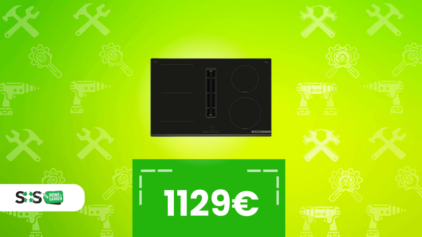 Immagine di Il piano a induzione che cambia la cucina: cappa integrata e sconto attivo