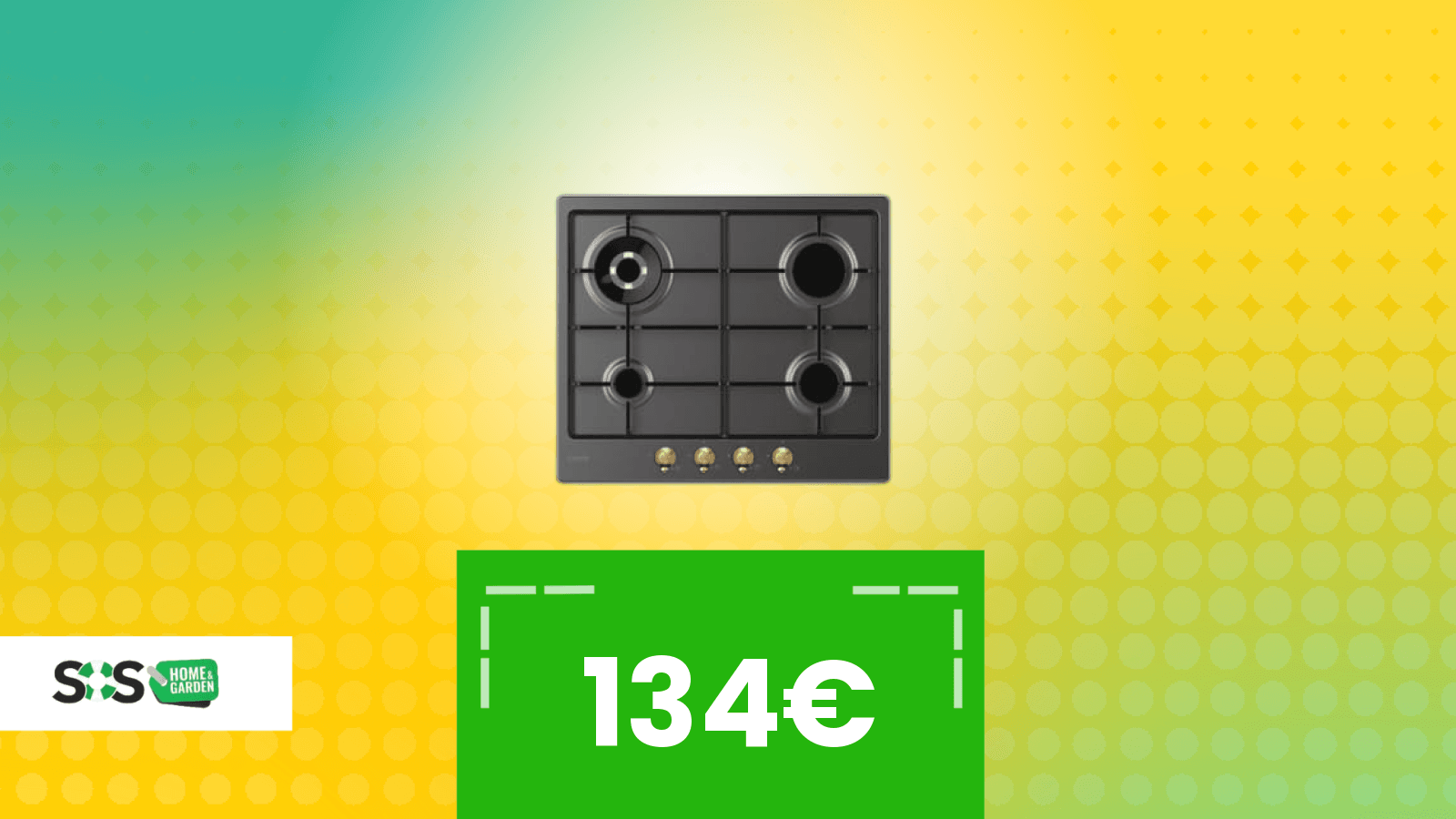 Immagine di Drop improvviso di prezzo per questo piano cottura Candy: solo 134€ ora