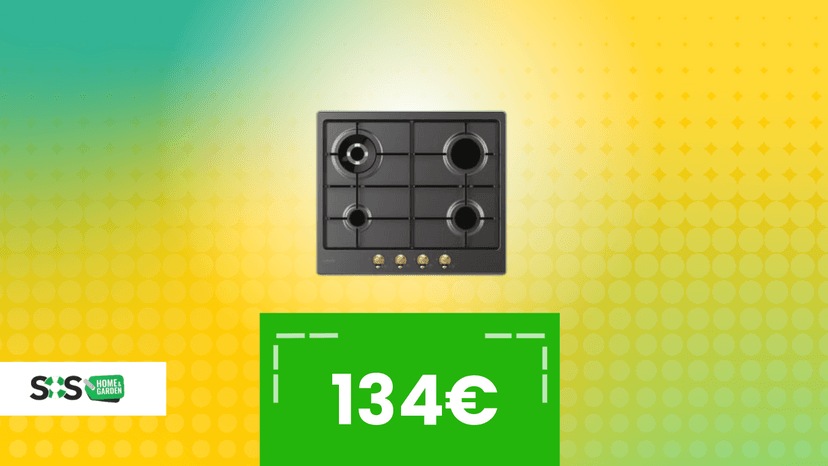 Immagine di Drop improvviso di prezzo per questo piano cottura Candy: solo 134€ ora