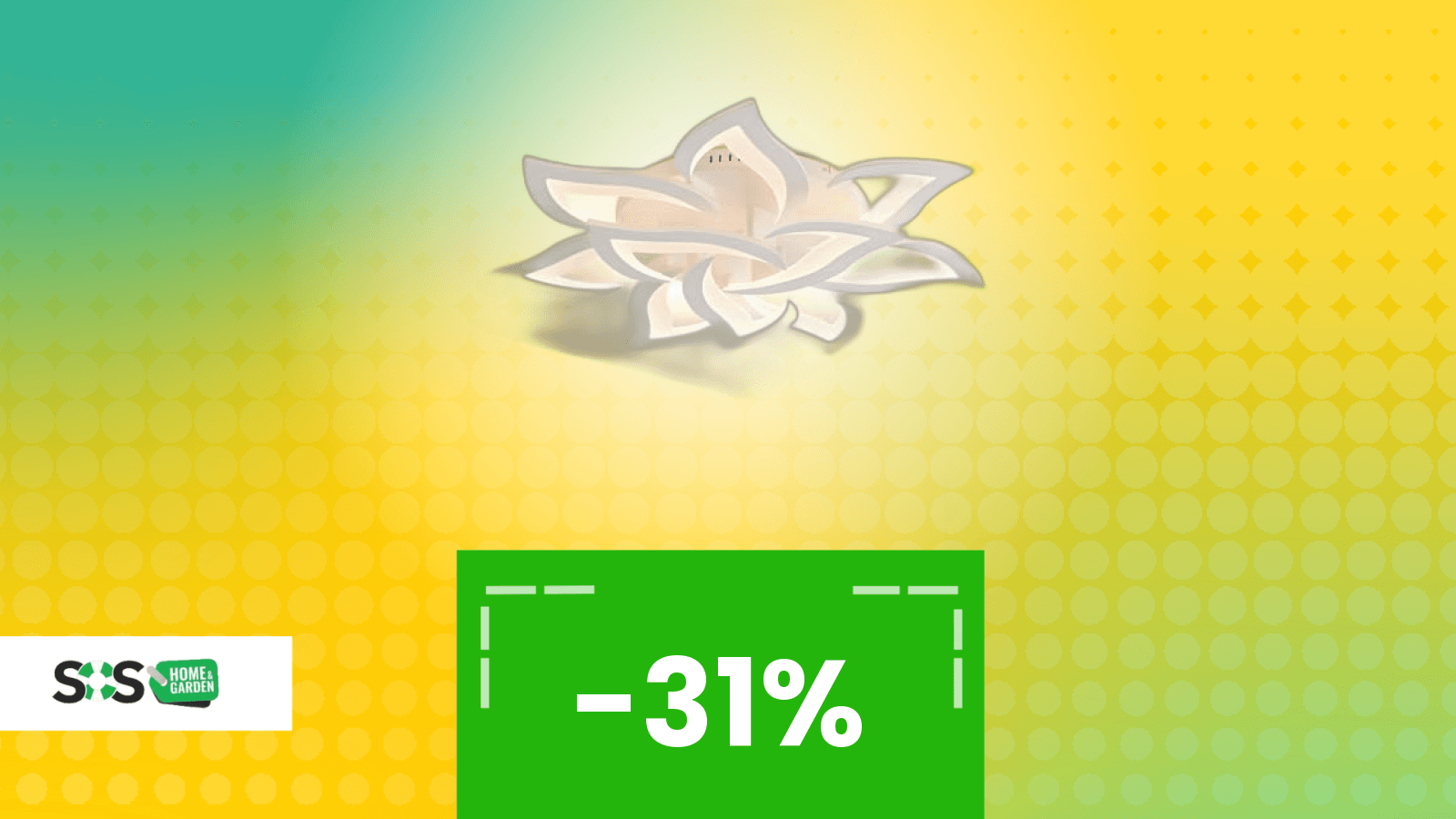 Immagine di Stile e luce al top: questa plafoniera è ora al -31%!