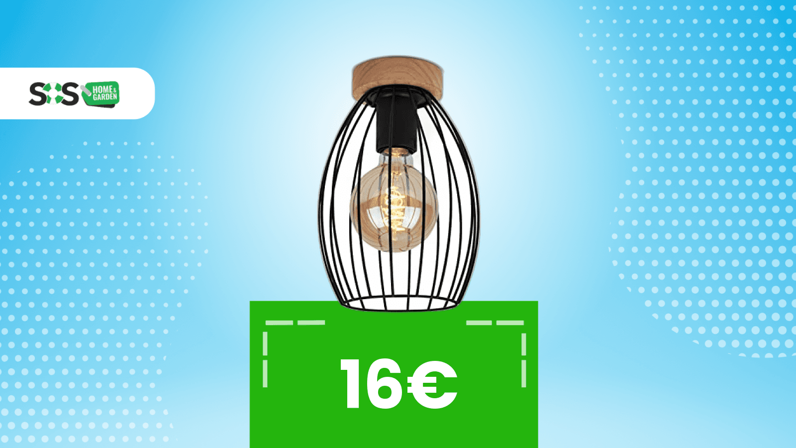 Immagine di Plafoniera vintage: l’occasione del giorno su Amazon che non puoi perdere!