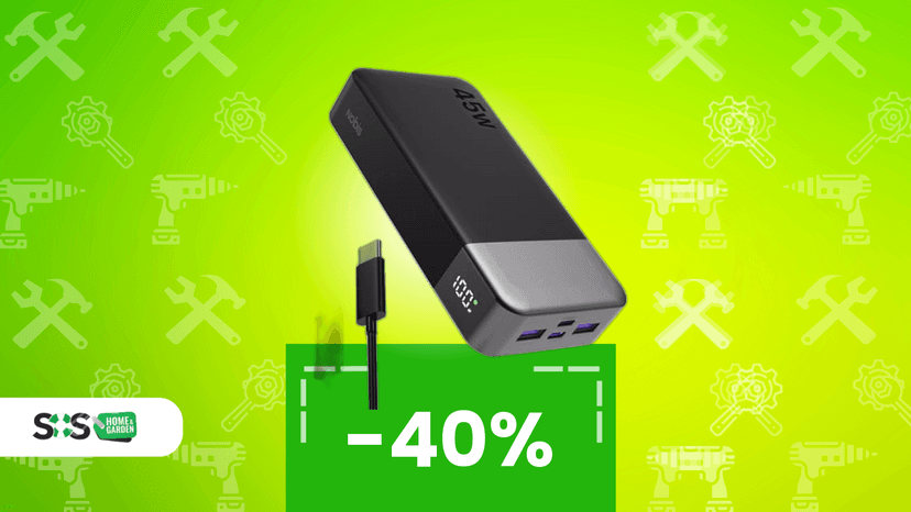 Immagine di Quattro dispositivi, una sola powerbank e e uno sconto del 40%!