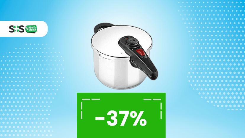 Immagine di Sconto shock su Amazon Prime: la pentola a pressione che non puoi perdere
