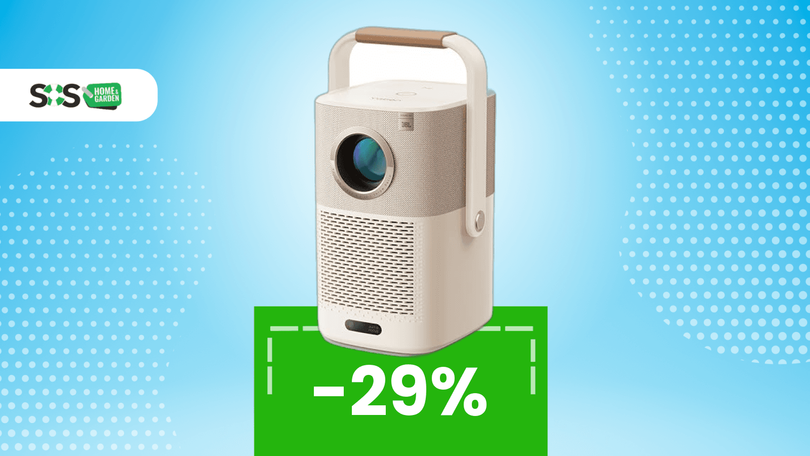 Immagine di Il proiettore che ti segue ovunque: più di 2 ore di film senza cavi