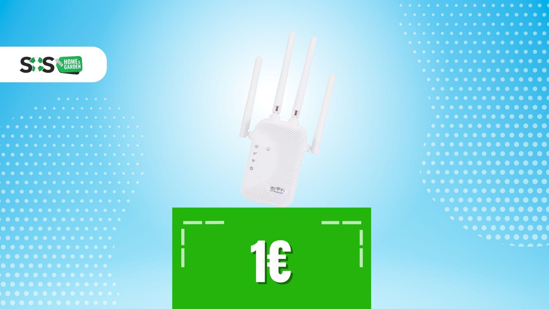 Immagine di Aliexpress shock! Ripetitore WiFi a 1€, senza dover inserire coupon
