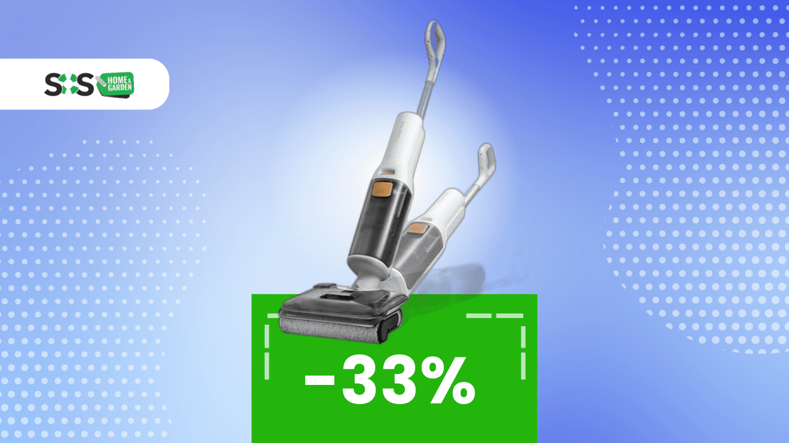 Immagine di Offerta TOP sull'aspirapolvere e lavapavimenti Roborock F25 GT! Su Amazon risparmi il 33%