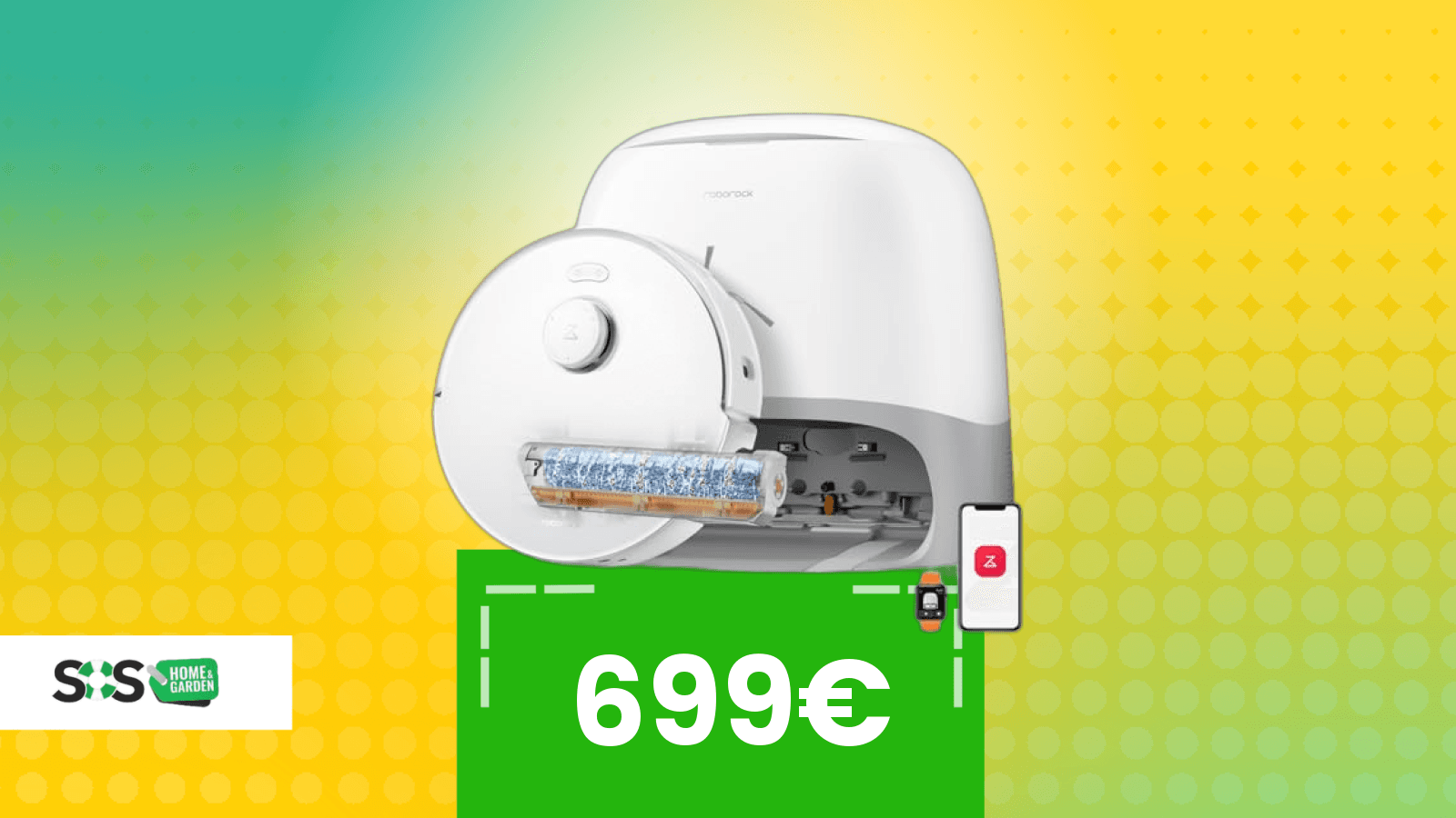 Immagine di Un alleato hi-tech che arreda anche oltre a pulire: Roborock in forte sconto