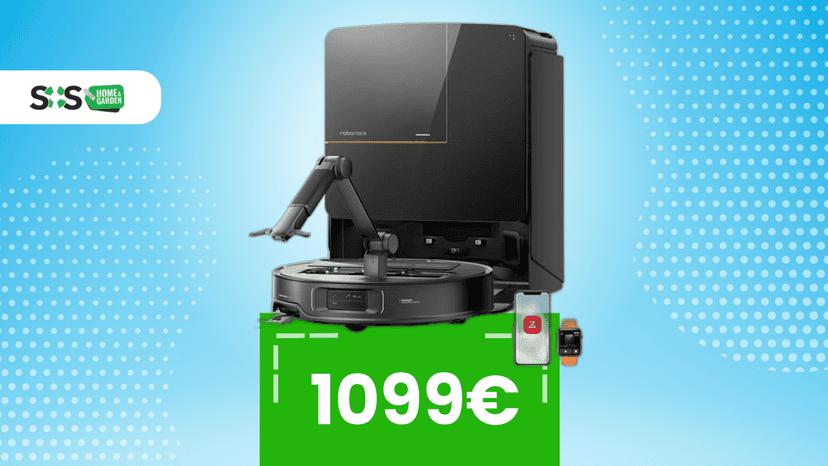Immagine di Roborock Saros Z70 con braccio robotico, CHE PREZZO! Risparmi il 700€