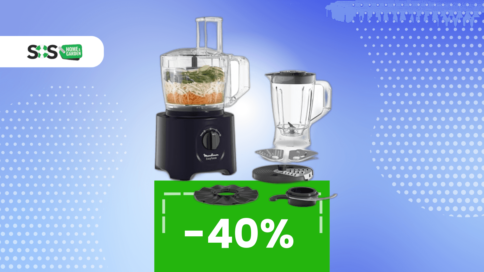 Immagine di La potenza che cercavi in un robot da cucina al prezzo che aspettavi (-40%)