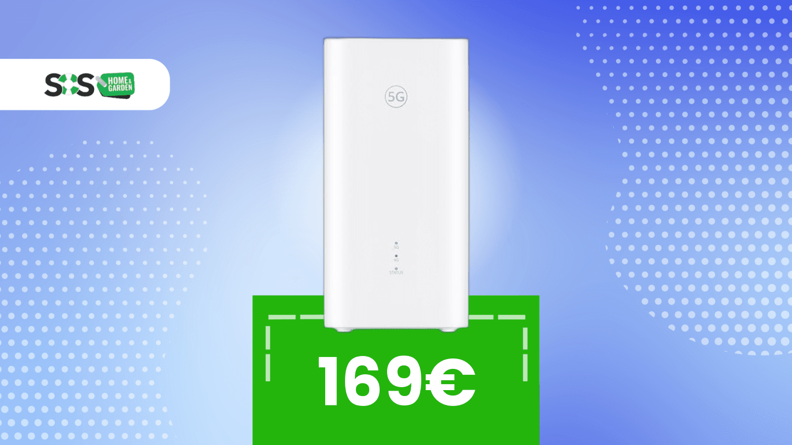 Immagine di Router SIM 5G Brovi con Wi-Fi 6 a soli 169€ su Amazon