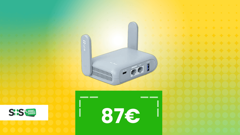 Immagine di Minuscolo ma serio: il router di qualità più piccolo che trovi oggi (in sconto)