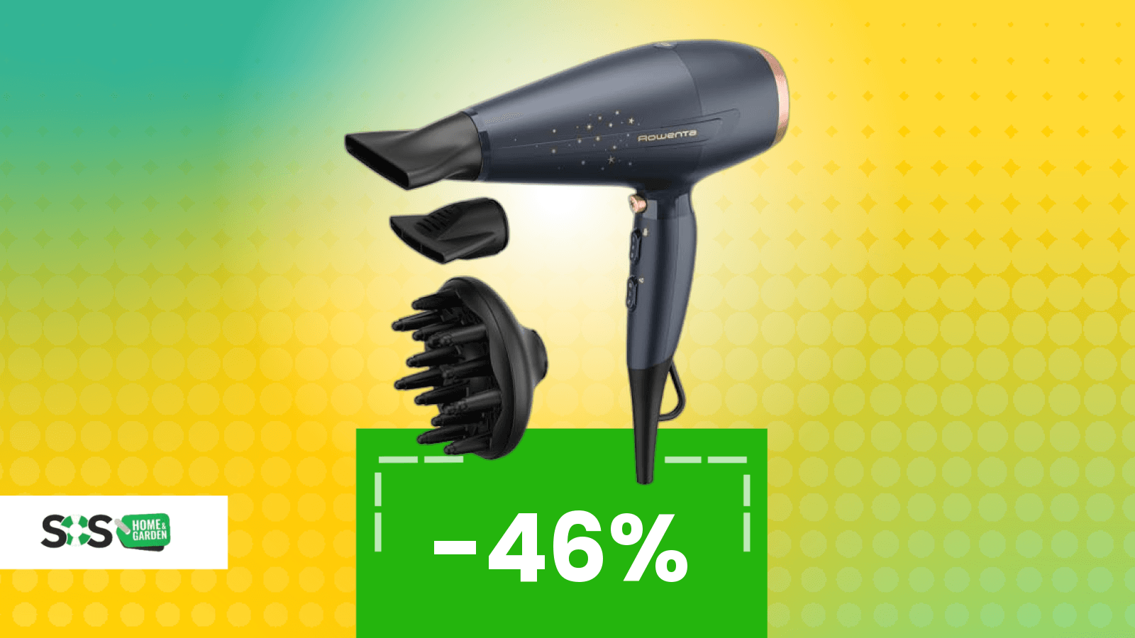 Immagine di Asciugacapelli economici: evita i flop e punta su questo Rowenta in sconto
