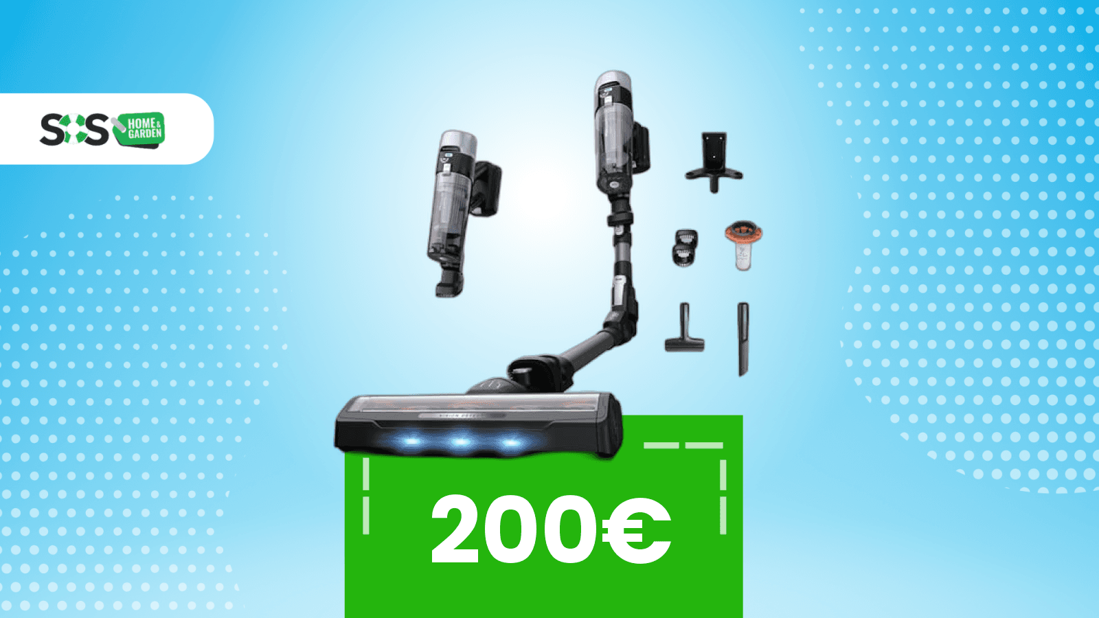 Immagine di Un aspirapolvere super flessibile, ora con uno sconto che fa la differenza