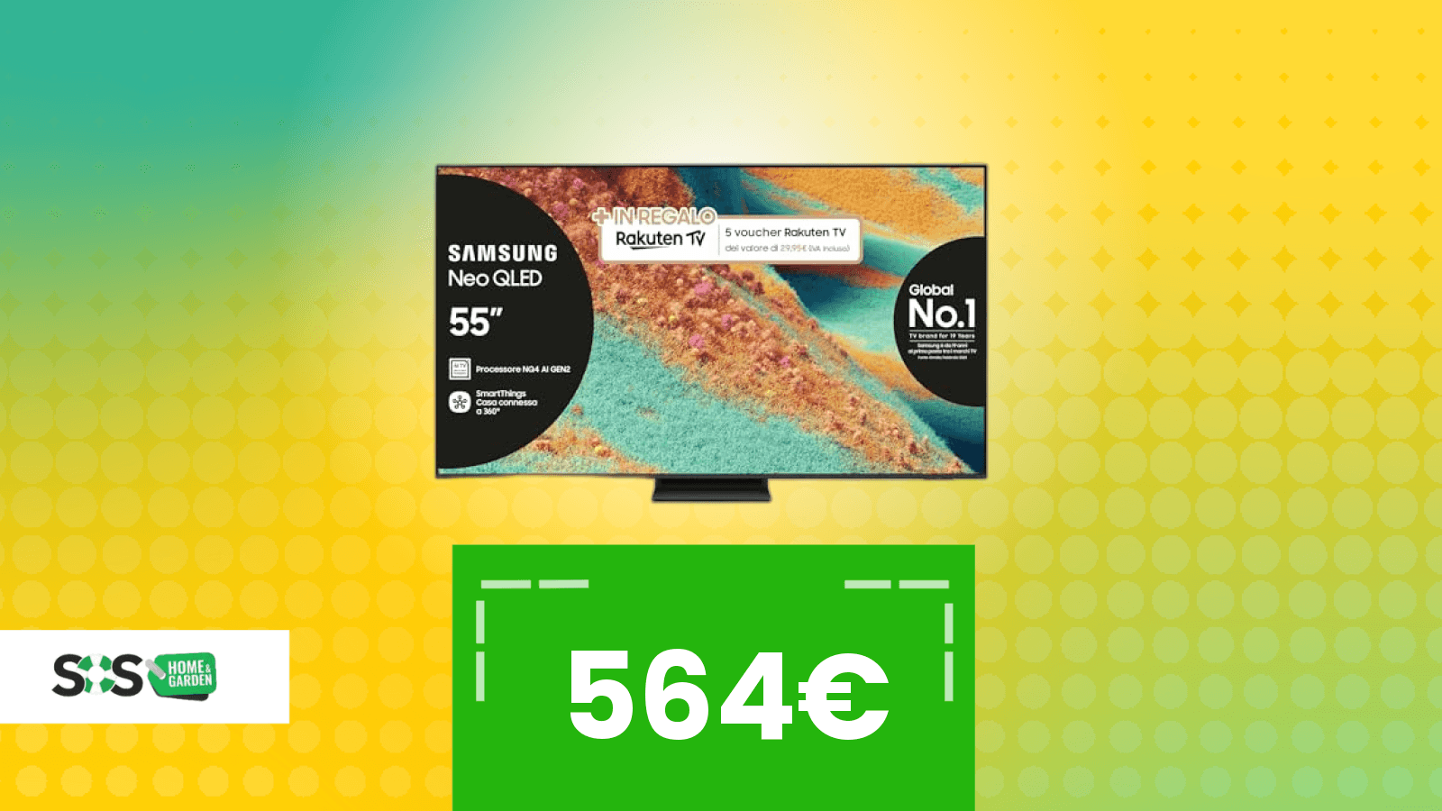 Immagine di Offerte Primavera: il prezzo della Samsung Neo QLED continua a calare