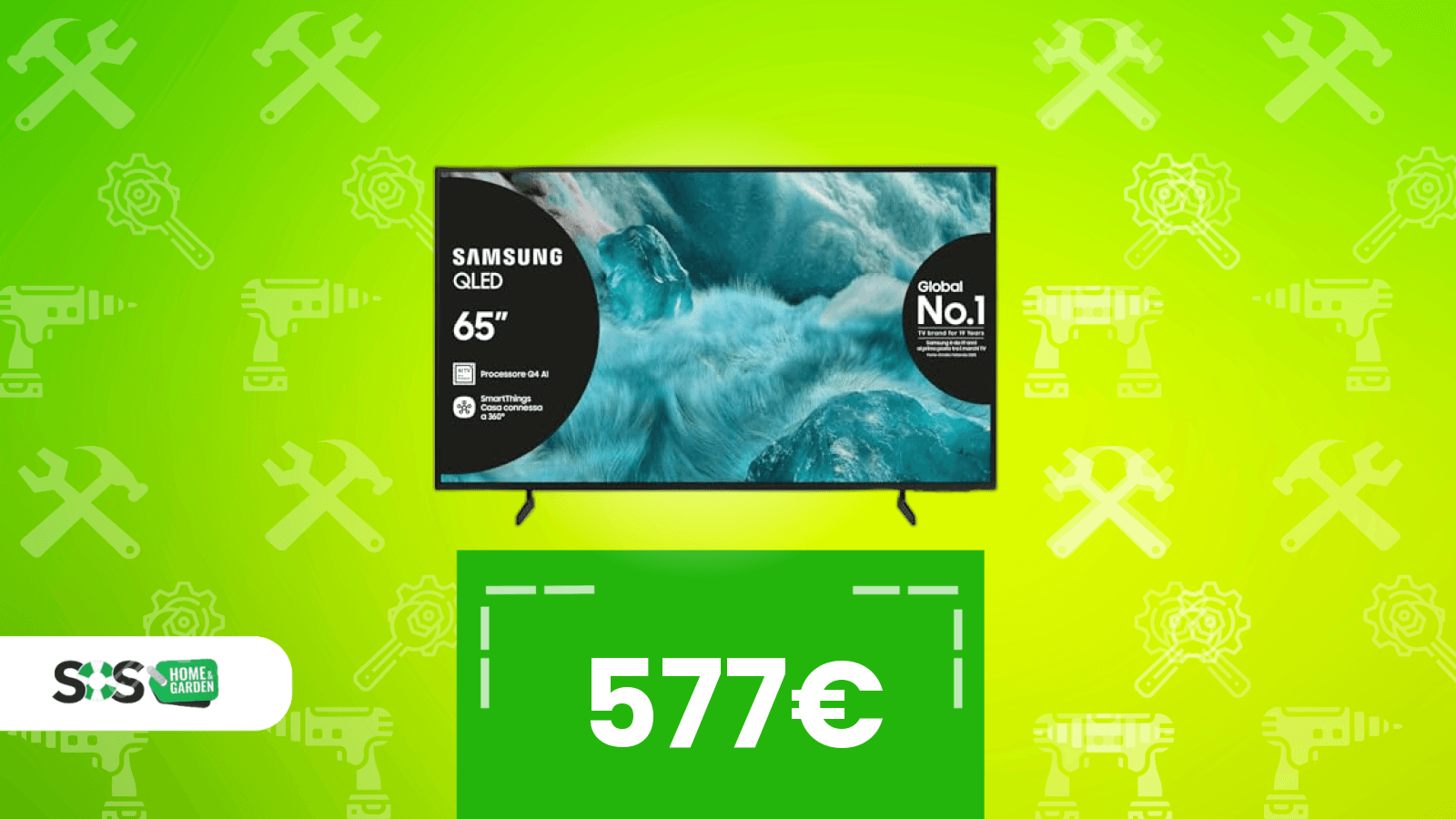 Immagine di Non c’è scritto “offerta”, ma questa TV Samsung è al minimo storico