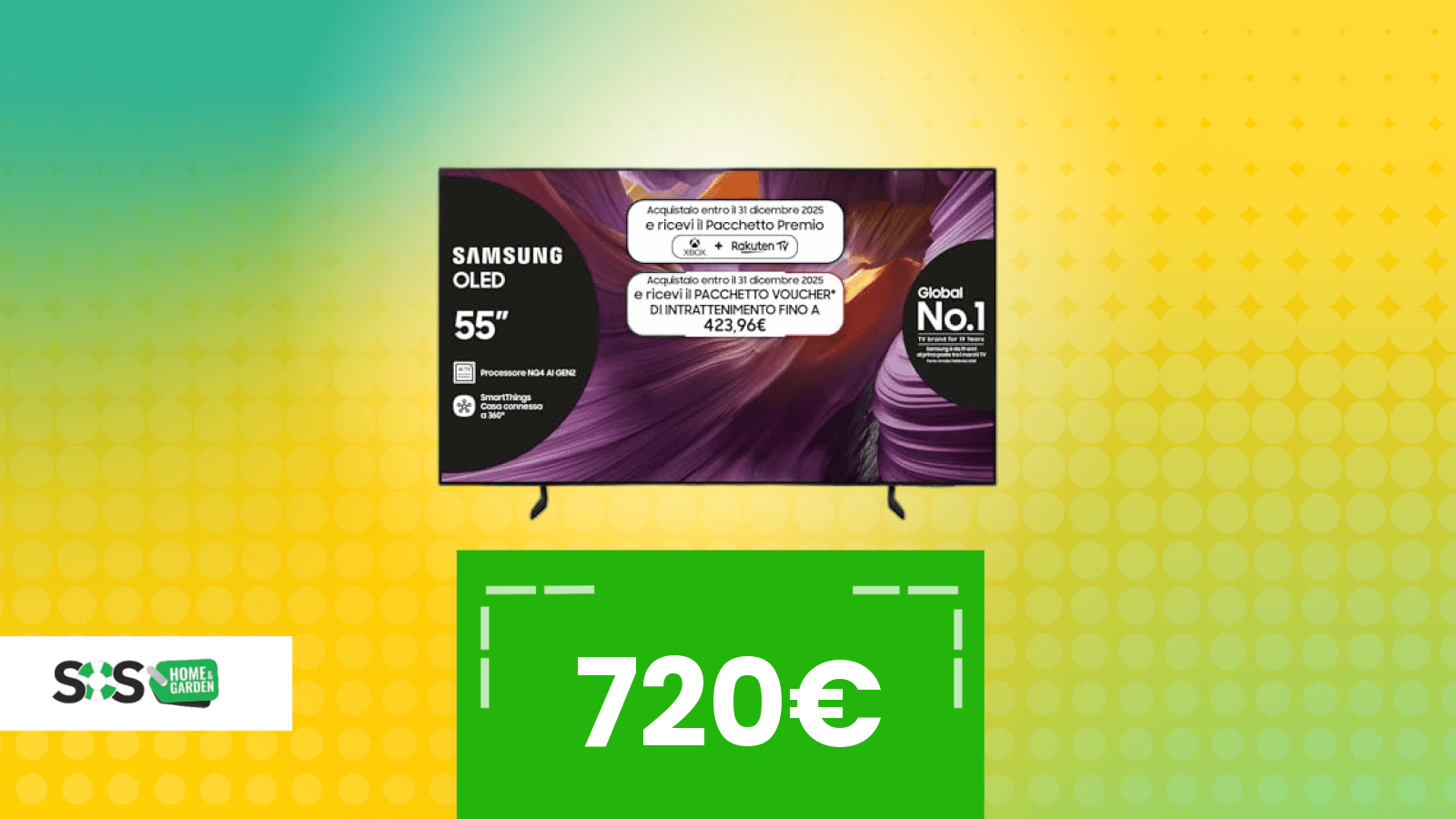 Immagine di 720€ per una Samsung OLED: Amazon ha davvero fatto un errore di prezzo?