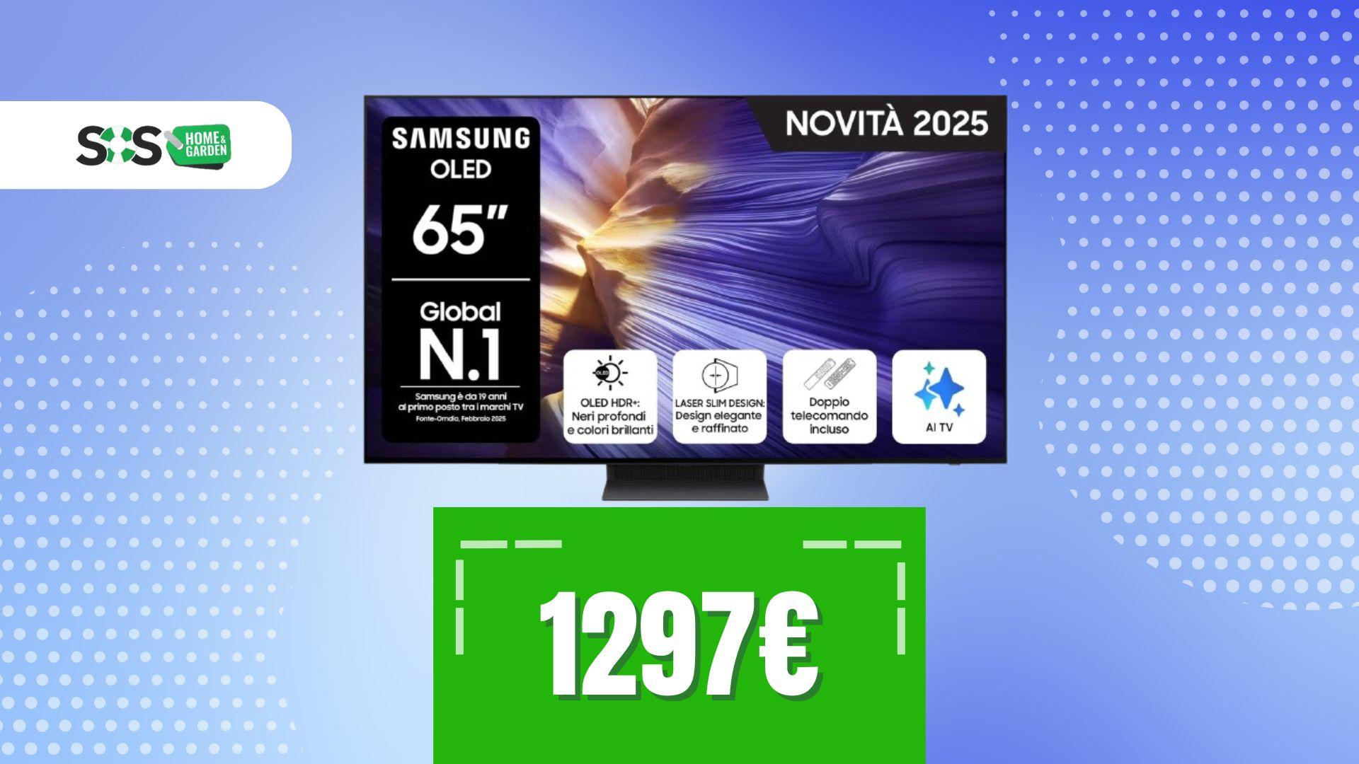 Immagine di Qualità che si vede, prezzo che si digerisce: la TV Samsung per palati fini