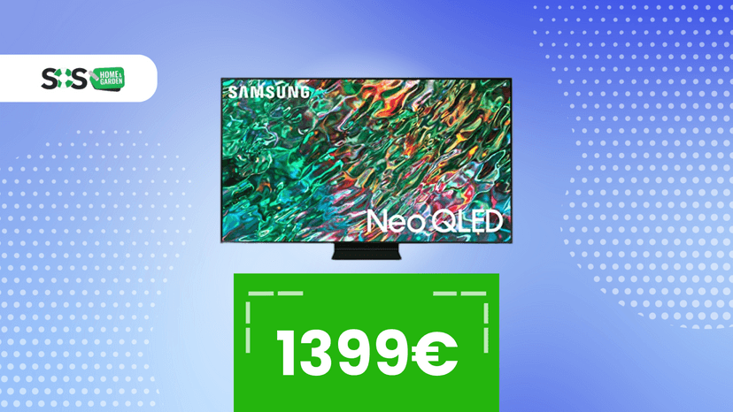 Immagine di Da “non me lo posso permettere” a “lo prendo subito”. TV Samsung con 1600€ di sconto