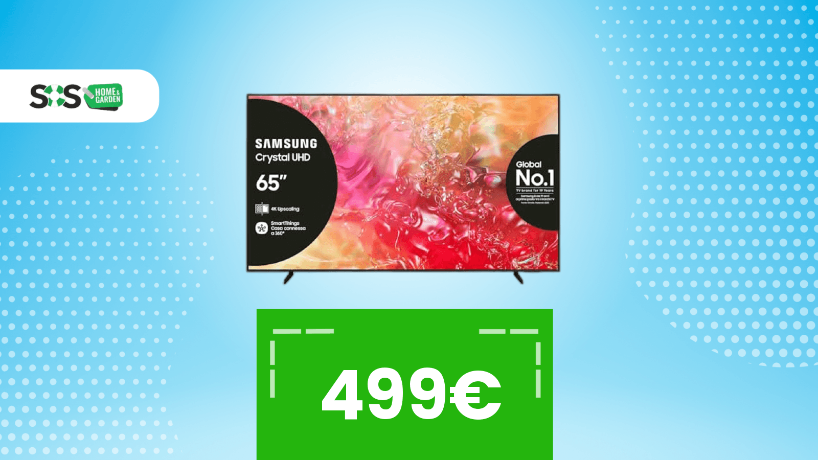 Immagine di Affare Samsung: TV 65" a meno di 500€, anche se non è l’ultima uscita