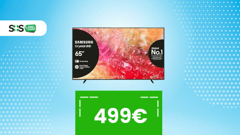 Immagine di Affare Samsung: TV 65" a meno di 500€, anche se non è l’ultima uscita