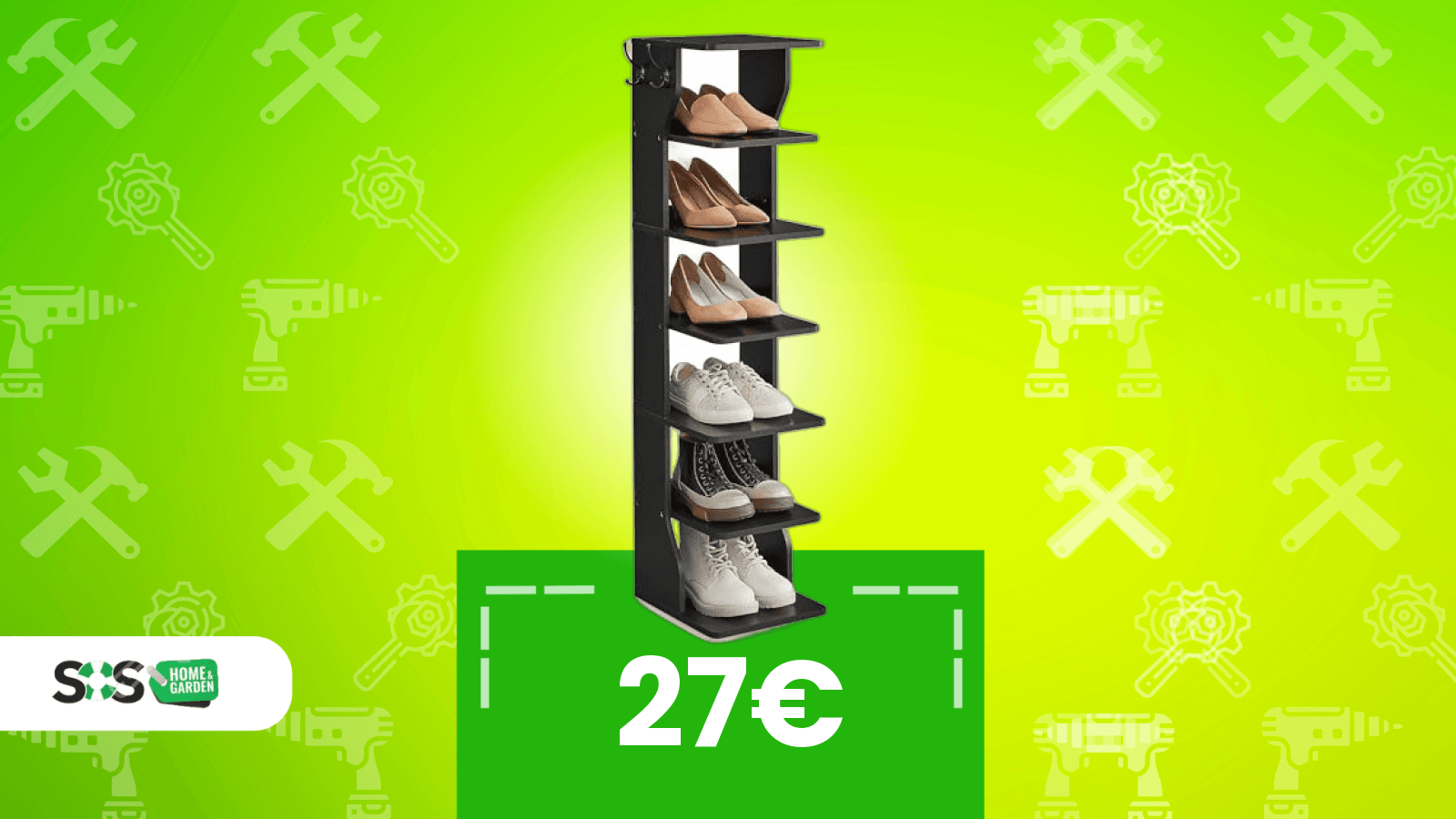 Immagine di La scarpiera da 27€ che potrebbe cambiare il tuo armadio: 7 livelli bastano?