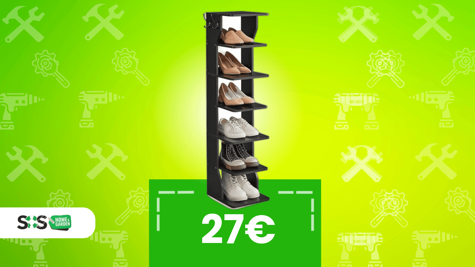 Immagine di La scarpiera da 27€ che potrebbe cambiare il tuo armadio: 7 livelli bastano?