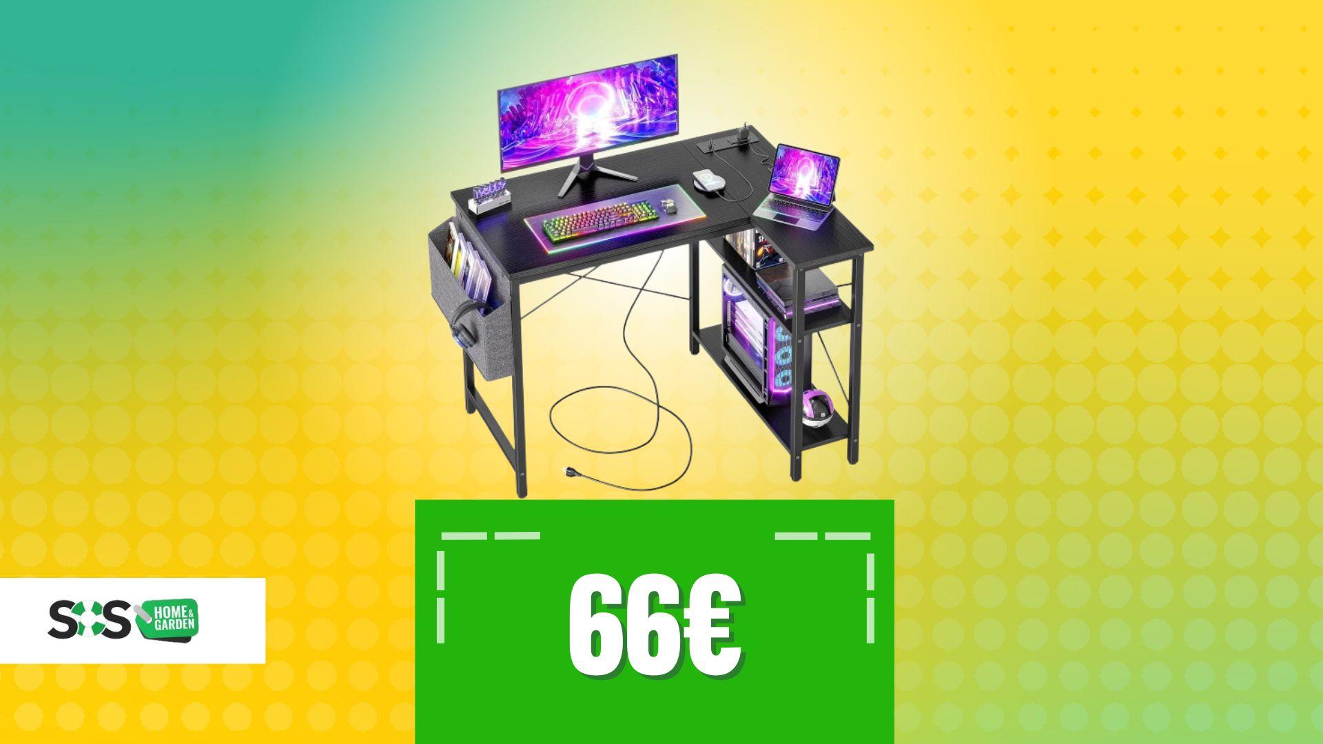 Immagine di 66€ a volte non bastano per una sedia. Oggi ci prendi una scrivania intera