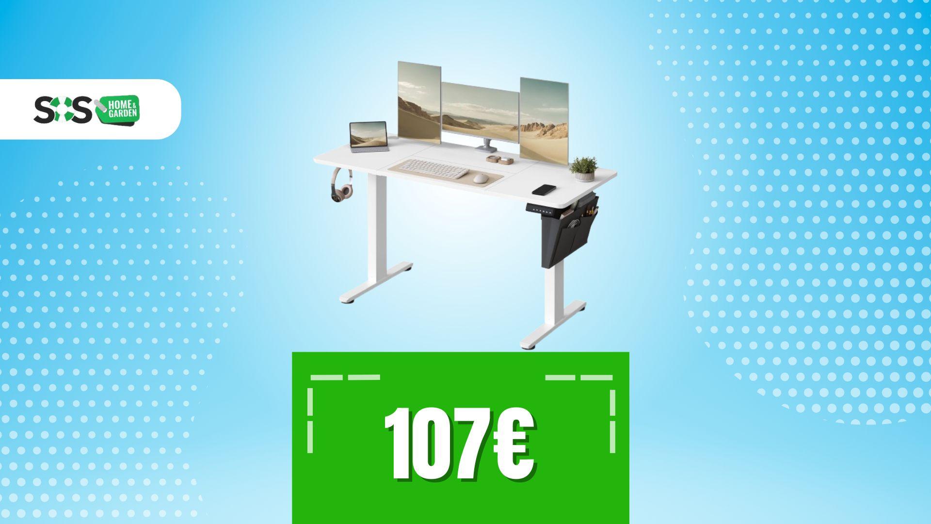 Immagine di La tua scrivania, come vuoi tu: motorizzata a 107€ (offerta)