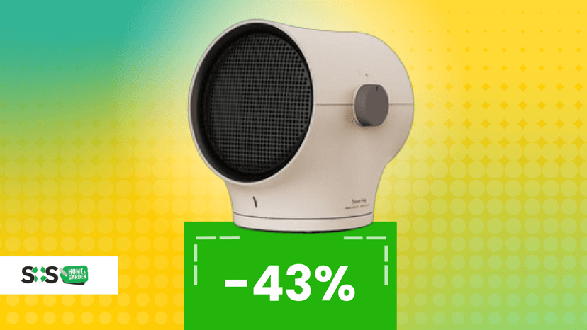 Immagine di Quando il comfort incontra lo stile: il termoventilatore perfetto a 21€