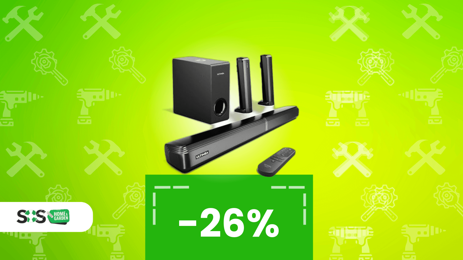 Immagine di Versatile come nessun’altra! La soundbar da scrivania o parete, in ogni posizione