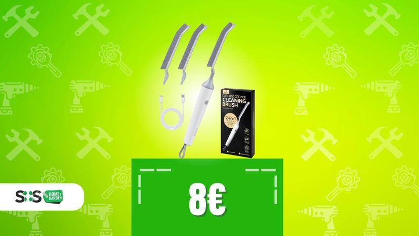 Immagine di Gli angoli più difficili da pulire? Ora non più: questa spazzola elettrica fa tutto al posto tuo