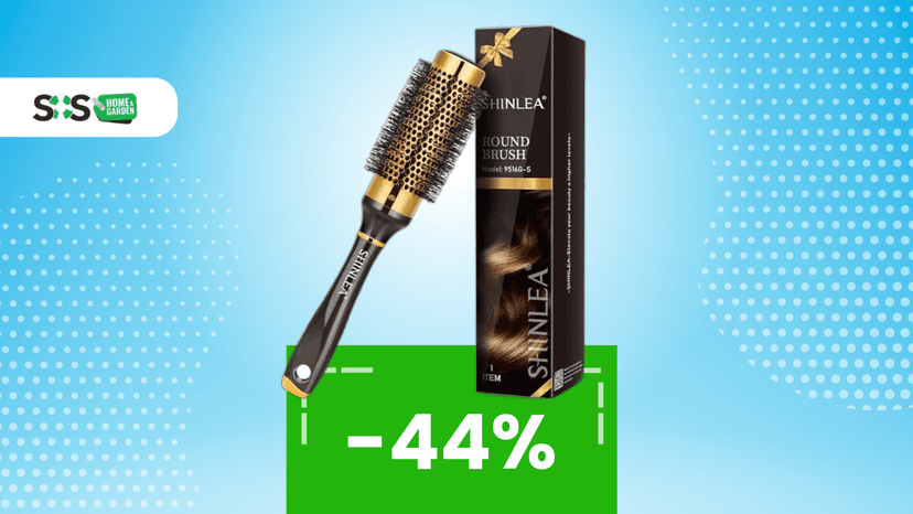 Immagine di Basta capelli strappati: prova questa spazzola scontata del 44%