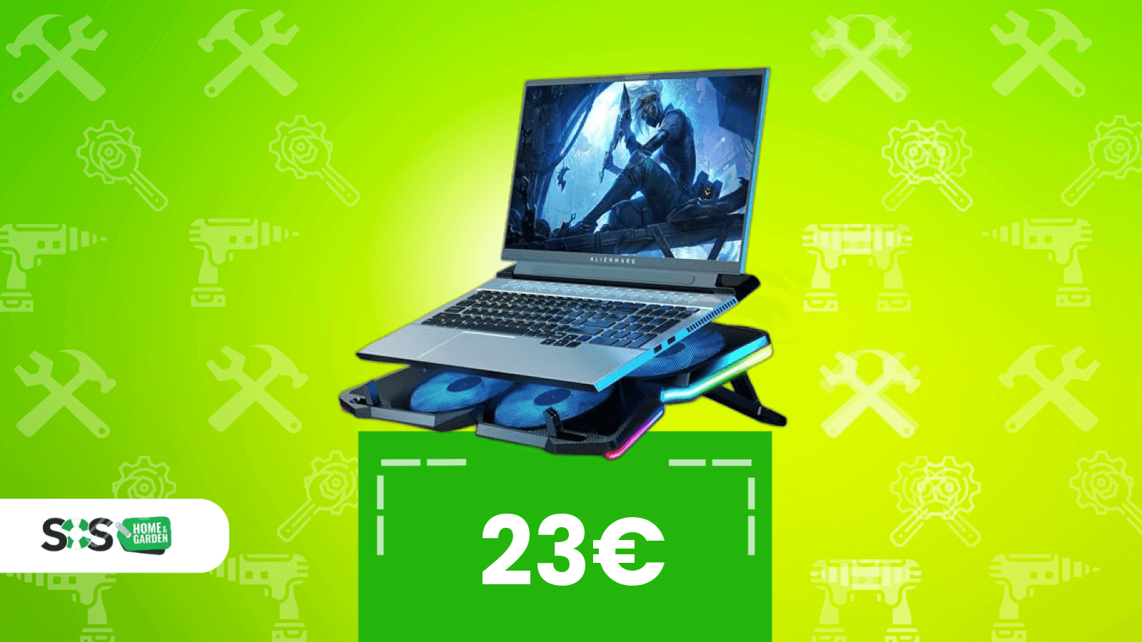 Immagine di Raffredda il tuo notebook con queste 4 ventole a soli 23€! Offerta del giorno!