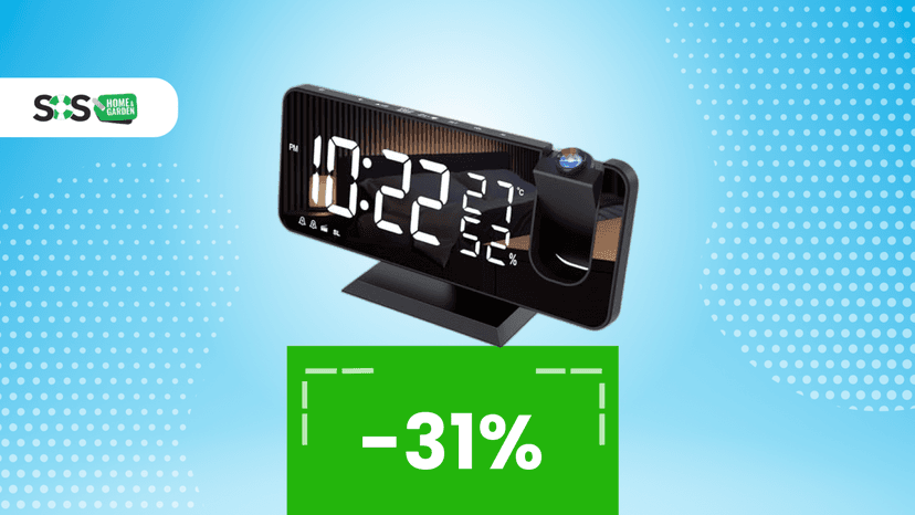 Immagine di La sveglia che conquista: funzionale e sorprendente, e con doppio sconto