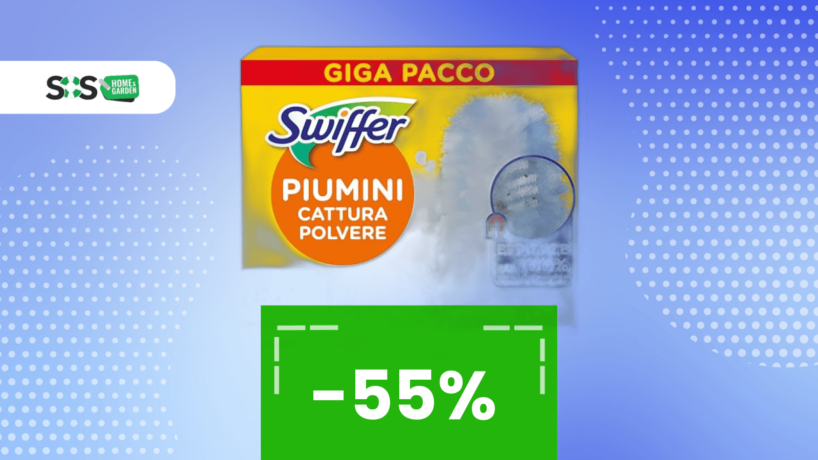 Immagine di Swiffer Duster 69 Piumini Cattura Polvere, CHE PREZZO! Su Amazon risparmi il 55%