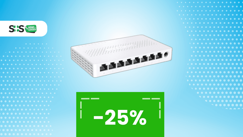 Immagine di Una sola porta Ethernet non basta? Ecco la soluzione (oggi scontata)