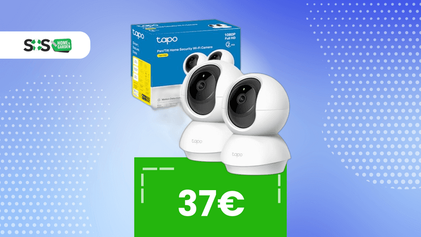 Immagine di Con 37€ oggi su Amazon puoi comprare due telecamere di buona qualità