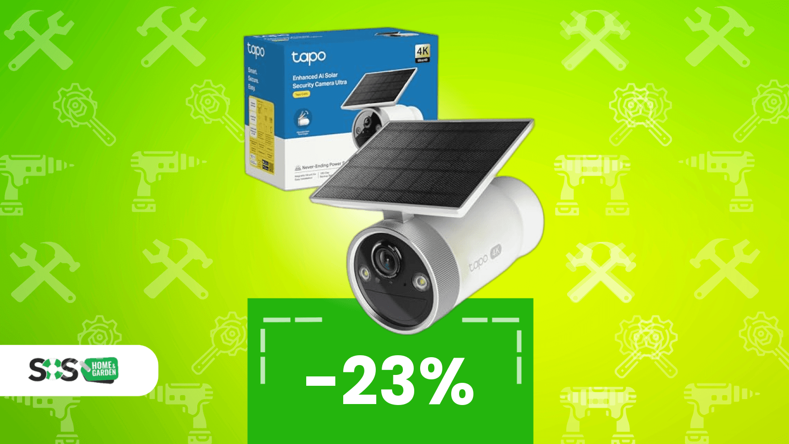Immagine di Anche in inverno ha la forza per ricaricarsi! La telecamera che vive di energia solare