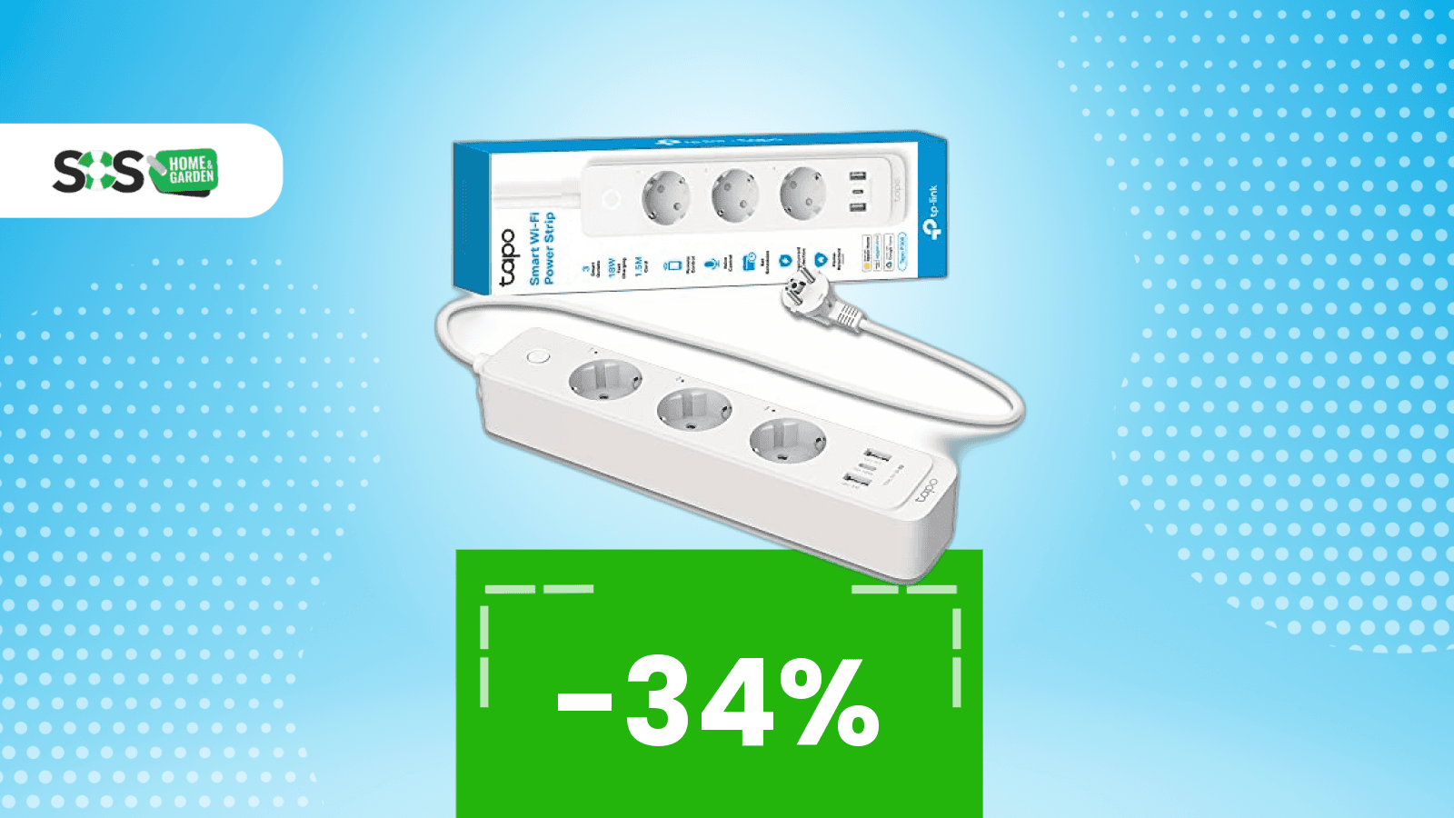 Immagine di Risparmia subito: ciabatta smart con -34% di sconto oggi