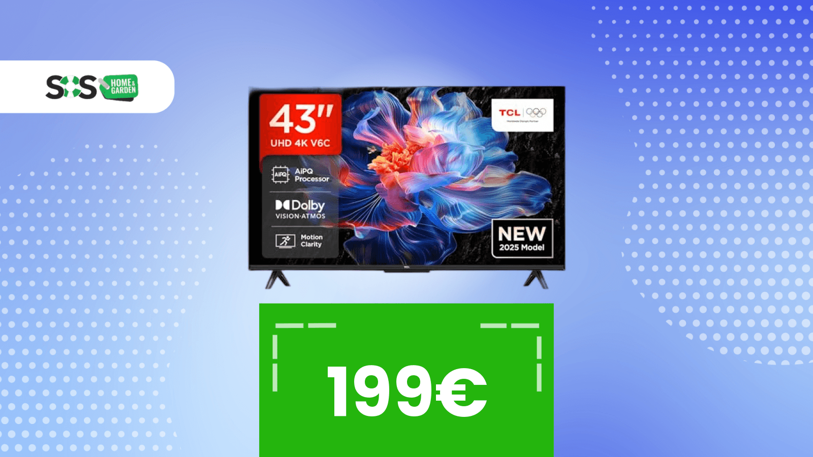 Immagine di 50€ in meno del prezzo medio: questa TV porta il Black Friday a casa tua