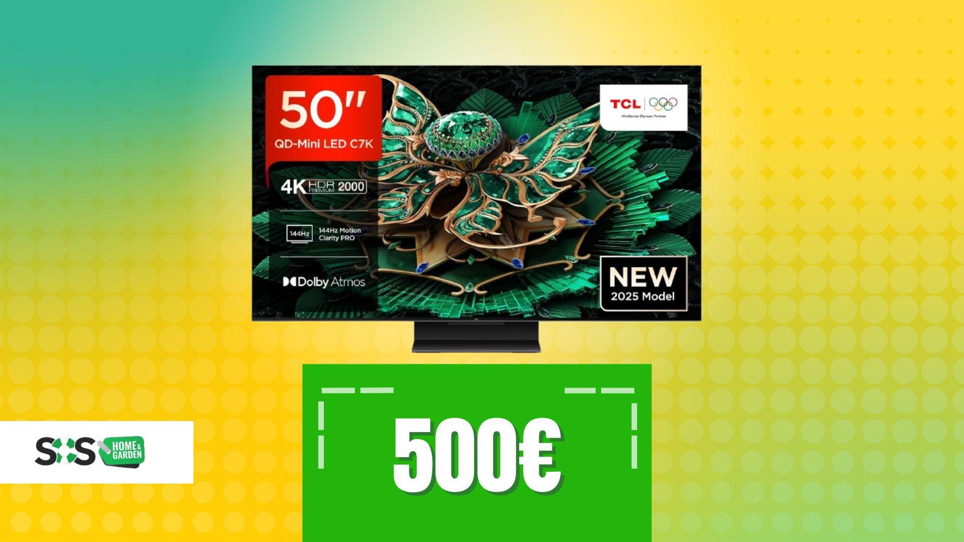 Immagine di Il periodo migliore per cambiare TV: QD-Mini LED a meno di 500€