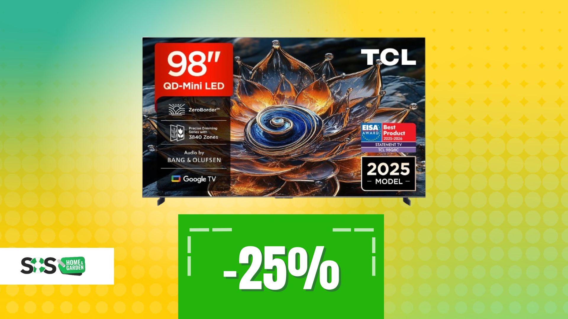 Immagine di Affare del momento: QD-Mini LED 98” con 1000€ di risparmio reale