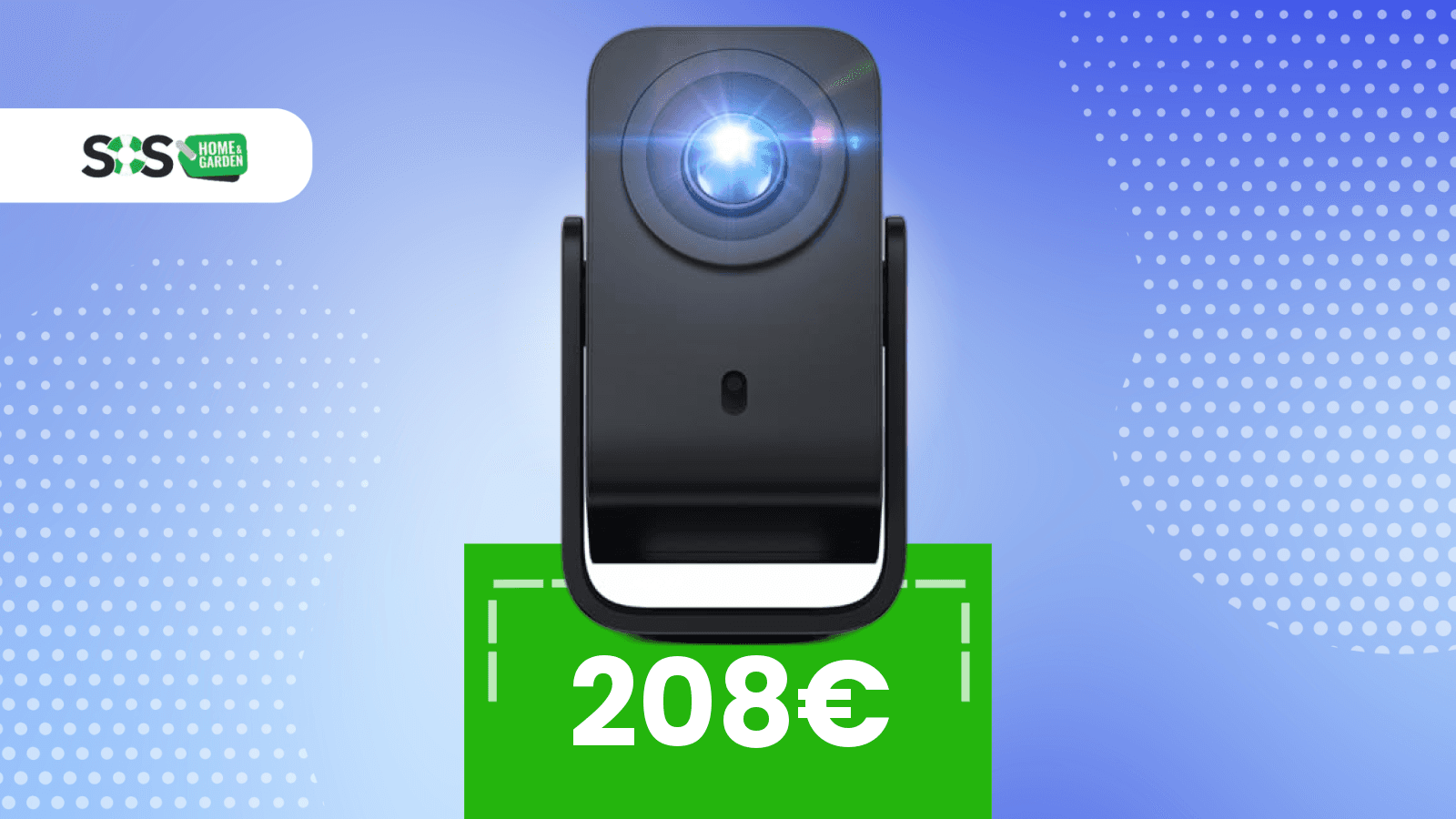 Immagine di Forte sconto e massima comodità: accendi questo proiettore e lui fa tutto il resto