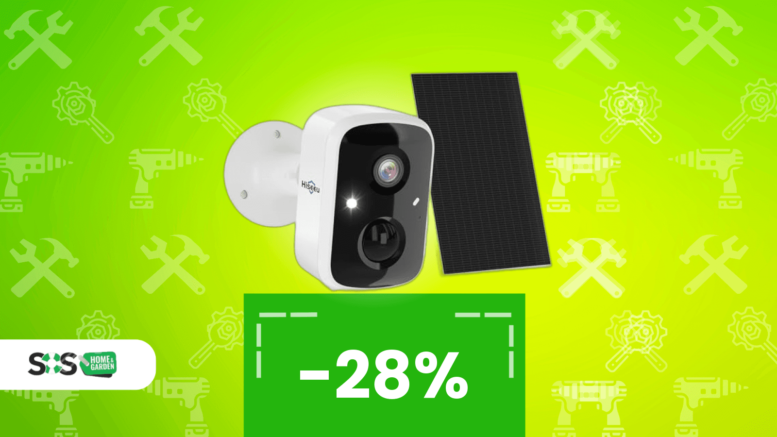 Immagine di Sicurezza smart a basso costo: telecamera Wi-Fi esterna a 28€