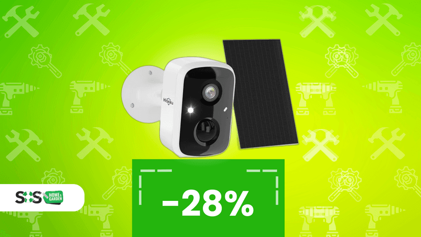 Immagine di Sicurezza smart a basso costo: telecamera Wi-Fi esterna a 28€